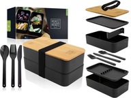 BENTOBOX PREMIUM KONTAJNER NA OBEDOVANIE + PRÍBOR ZADARMO