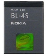 BATÉRIA NOKIA BL-4S 2680 3600 SLIDE 6208