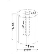 Špongiová vložka pre Power Head Happet 10 cm