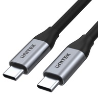 Kábel UNITEK USB TYPE-C TO USB TYPE-C 1M 10GBPS