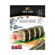 Morská riasa Nori na sushi 125g 50 kusov Sen Soy