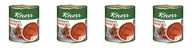 4x 800g KNORR Concentrato di pomodoro koncentrát