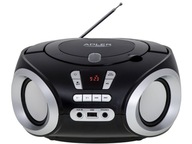 ADLER AD 1181 CD USB FM rádio prehrávač Čierny