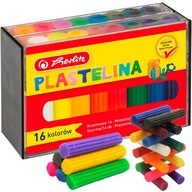Herlitz školská plastelína 16 farieb v krabičke