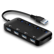 Rozbočovač rozbočovača USB 3.0 Type-C 3.0 USB Extender 4