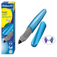 Guľôčkové pero Pelikan Twist + náplne Frosted Blue