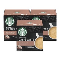 Káva STARBUCKS DOLCE GUSTO CAFFE LATTE 3x12