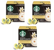 Čiapky Starbucks Dolce Gusto Vanilla Macchiatto 3x12