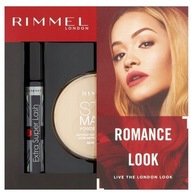 Rimmel Romance Look maskara + zostávajúci matný púder 001