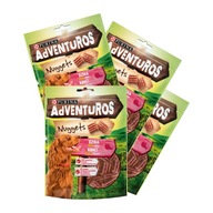 Purina ADVENTUROS Nuggets maškrta pre psov 4 x 90 g