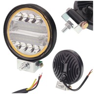 PRACOVNÁ LAMPA 24 LED COB halogénová 72W 12-24V 20mm