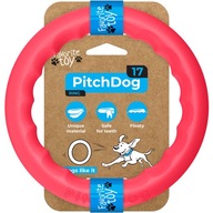 PitchDog aportovací krúžok, 17 cm, ružový