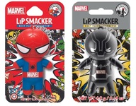 LIP SMACKER MARVEL SPIDERMAN + SET RÚŽOV BLACK PANTHER