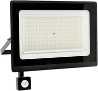 Halogénový LED reflektor 150W 13500lm s pohybovým a súmrakovým senzorom 2v1