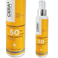 CERA+ Solutions Telová emulzia SPF 50 s filtrami, vysoká ochrana, 150ml