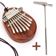 mini KALIMBA + Kladivo drevená zanza 8 tónov