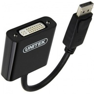 Adaptér Unitek DisplayPort na DVI-I 0,2 m