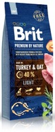 Brit Premium By Nature Turkey Light 15kg