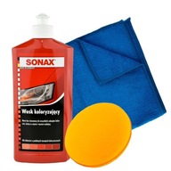 SONAX FAREBNÝ VOSK ČERVENÝ 500ml FIBRA PODLOŽKA