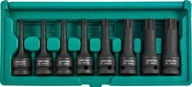 TORX RÁZOVÉ KĽÚČA 1/2' T30-T80 8ks