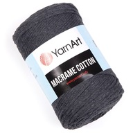 MACRAME šnúra YarnArt MACRAME COTTON šedá 758