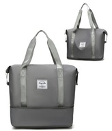 WEEKEND BEACH SHOPPER BAG SILVER