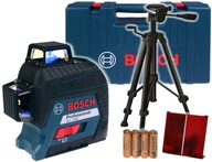 LASER GLL 3-80 BOSCH + Púzdro + STATÍV 150cm