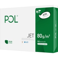 Papier do tlačiarne POLjet A4 80g super biely, 1 stoh