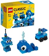 LEGO Classic Modré kreatívne kocky 11006