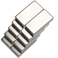 10 kusov silné neodymiové magnety magnety 10x5x2mm set