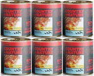 COUNTRY NATURE Hovädzie mäso so zeleninou 6x850g