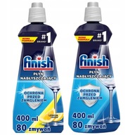 Finish Zmes oplachovacieho prostriedku do umývačky riadu 400 ml x2