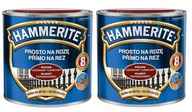 HAMMERITE PRE HRDZU ČERVENÝ OXID SET 5L