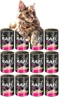 Rafi CAT Mokré krmivo pre mačky TURECKO 12 x 400 g