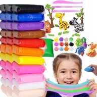 FOAM PLASTICINE FOAM MAGIC POLYMER MAGIC CLAY SET 36