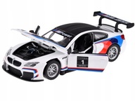 BMW M6 GT3 KOVOVÉ AUTO SUV 1:32 SVETLO ZVUK OTVORENIE DVERÍ