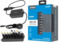 AUTOADAPTÉR PRE LAPTOP 12/24V 65W USB 2A