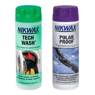 NIKWAX SADA NA PRANIE FLEECE IMPREGNATION POLAR PROOF + TECH WASH 2x300ml