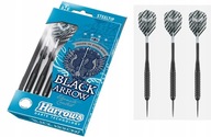 Šípky Šípky Harrows Black Arrow 23g oceľový hrot