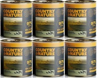 COUNTRY NATURE Morka s brokolicou 6x850g