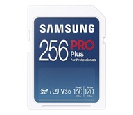 Pamäťová karta Samsung 256GB SDXC PRO Plus 160MB/s