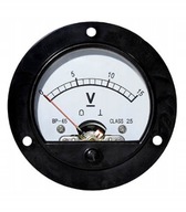 Voltmeter VOLTMETER 15V okrúhly usmerňovač (2030