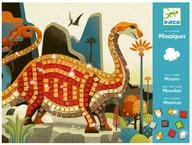 DJECO MOSAIC STICKBOOK MOZAIKA DINOSAURY