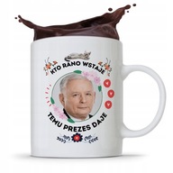 Vtipný hrnček PREZIDENTA PIS JAROSŁAW KACZYŃSKIHO