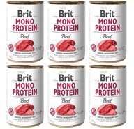 Brit Mono Protein Beef 400 g - 6 ks.