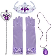 DIADEM SET KORUNA Žezlo AMULET PRINCEZNÁ ZOSIA SOFIA KARNEVAL