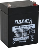 Fulbat FP12-2,9 VRLA AGM batéria 12V 2,9Ah