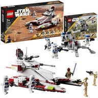 LEGO Star Wars 75342 Republikový bojový tank s klonmi + klony Ashoka z 501