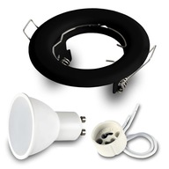 SET: Zápustná halogénová lampa + LED GU10 7W