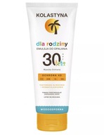 Kolastyna Opaľovacia emulzia pre rodinu SPF30 250ml